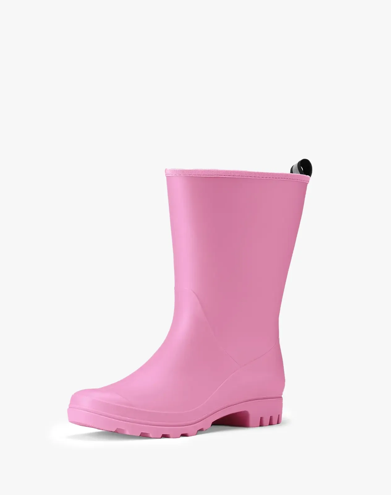 Pink Women's Non-slip Mid-Calf Rain Boots for XSX74WCP image 2