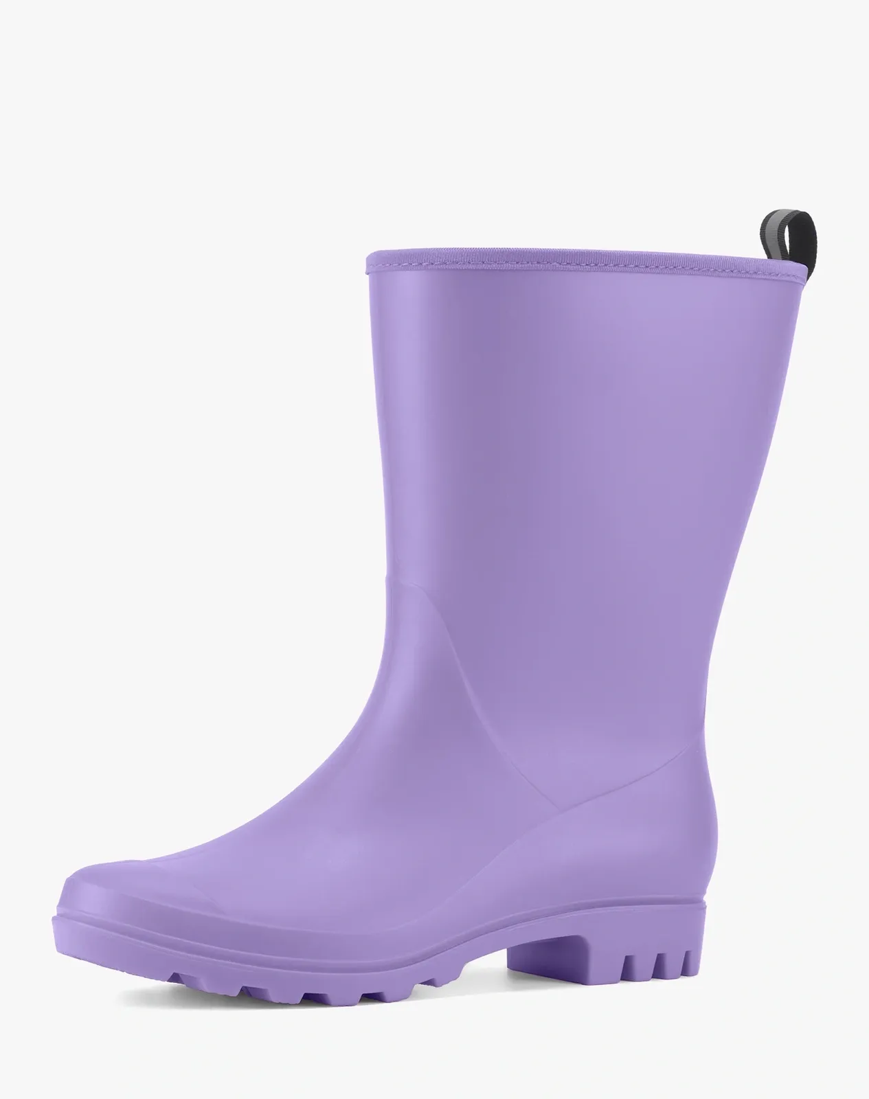 Purple Women's Non-slip Mid-Calf Rain Boots for XSX74WCP image 2