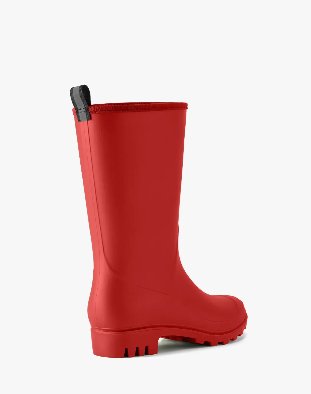 Red Women's Non-slip Mid-Calf Rain Boots for XSX74WCP image 4
