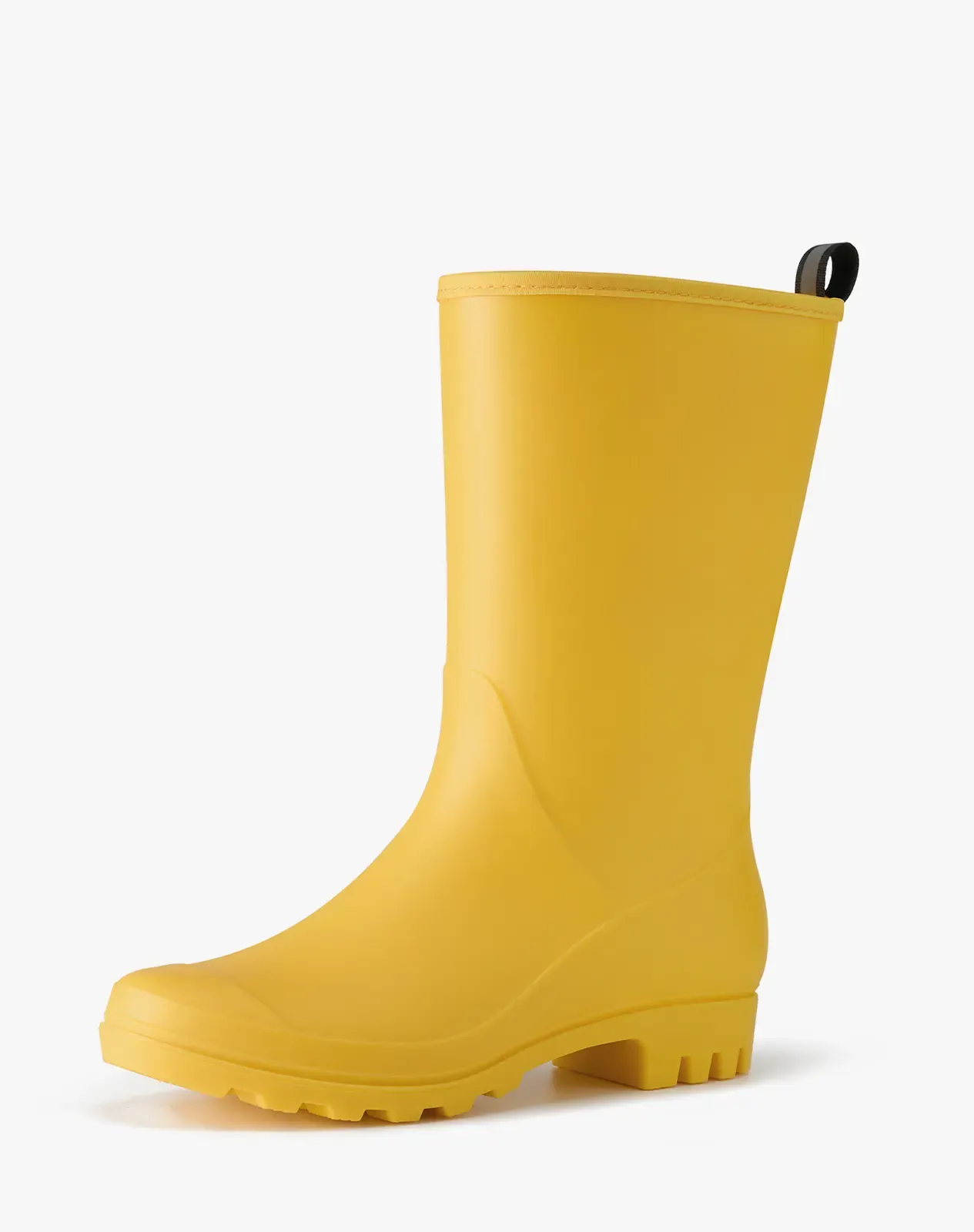 Yellow Women's Non-slip Mid-Calf Rain Boots for XSX74WCP image 2