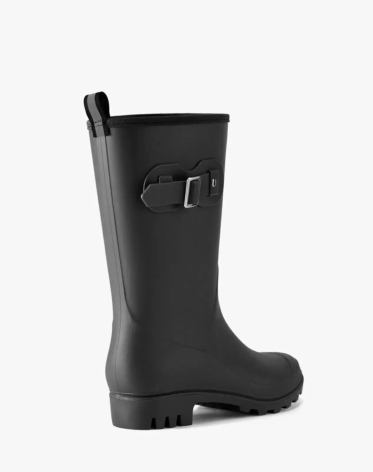 Women's Comfortable Buckle Rain Boots for XSX75WCP image 4