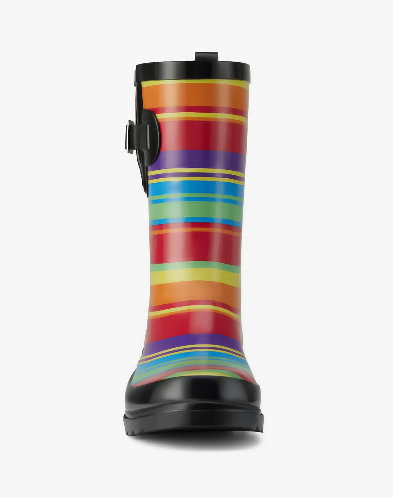 Rainbow Women's Adjustable Buckle Rain Boots for XSX84WCP image 5