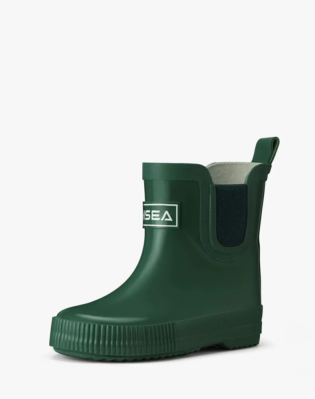 Green Kids' Chelsea Rubber Rain Boots for XSX85KCP image 2