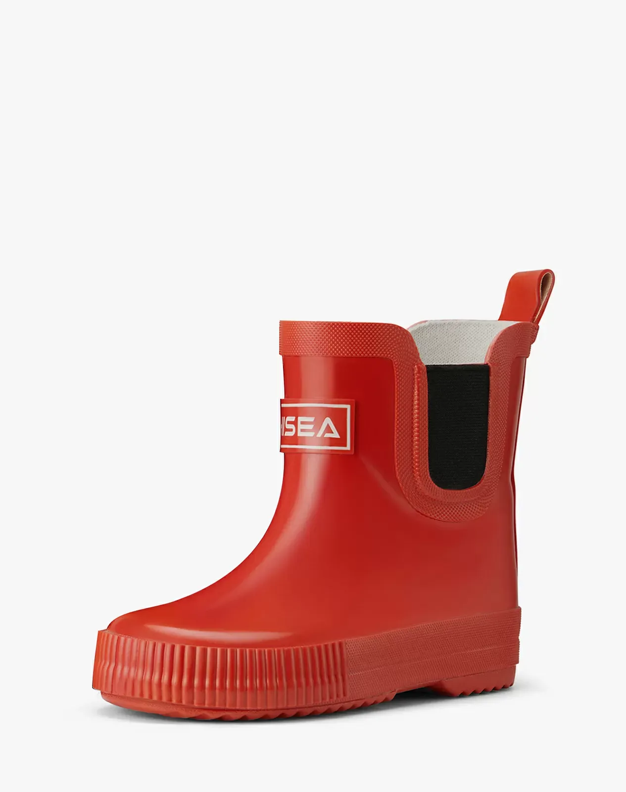 Red Kids' Chelsea Rubber Rain Boots for XSX85KCP image 2