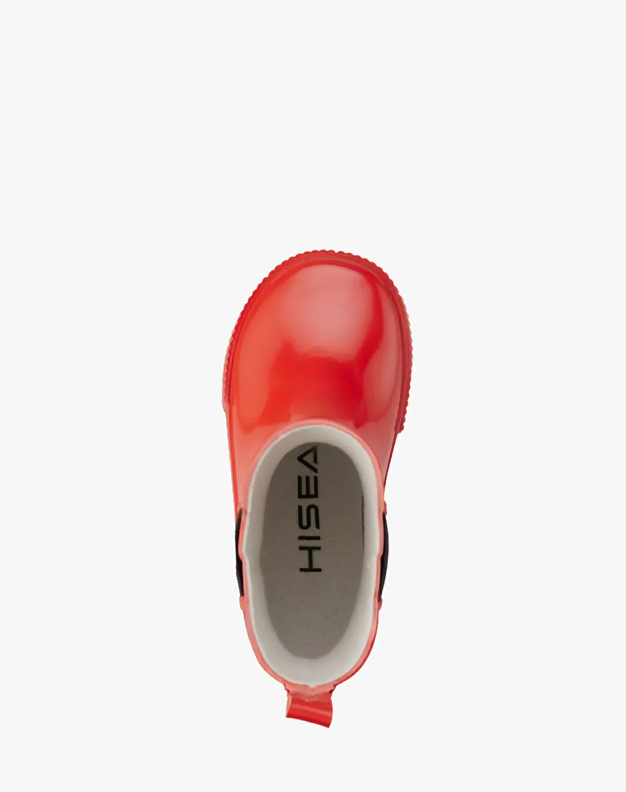 Red Kids' Chelsea Rubber Rain Boots for XSX85KCP image 5
