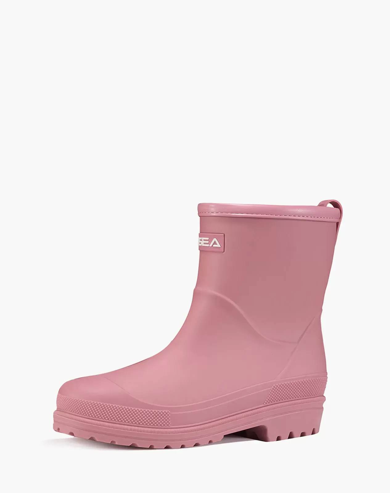 Pink Women's Chelsa PVC Ankle Rain Boots for XSX89WCP image 1