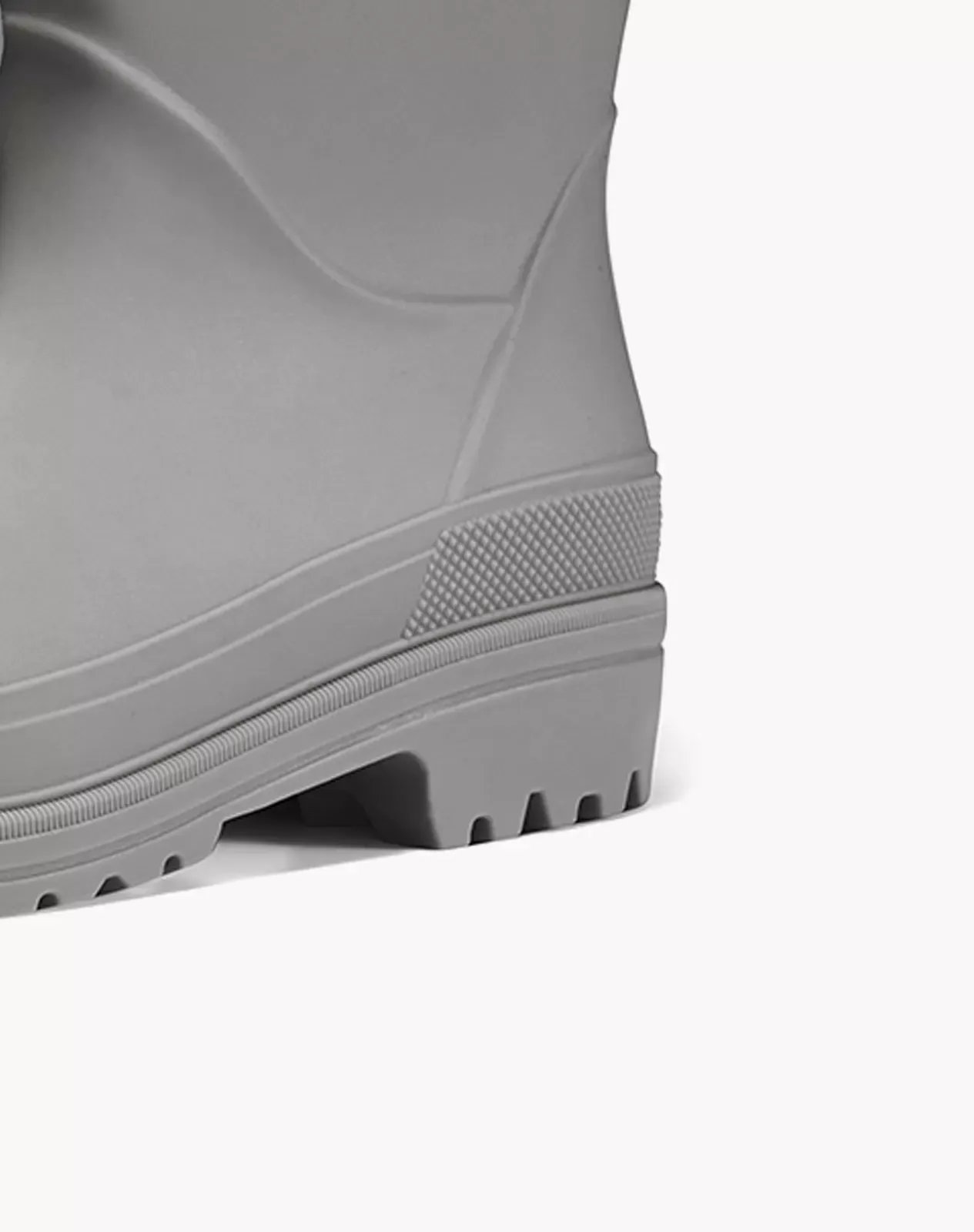 Grey Women's Chelsa PVC Ankle Rain Boots for XSX89WCP image 5