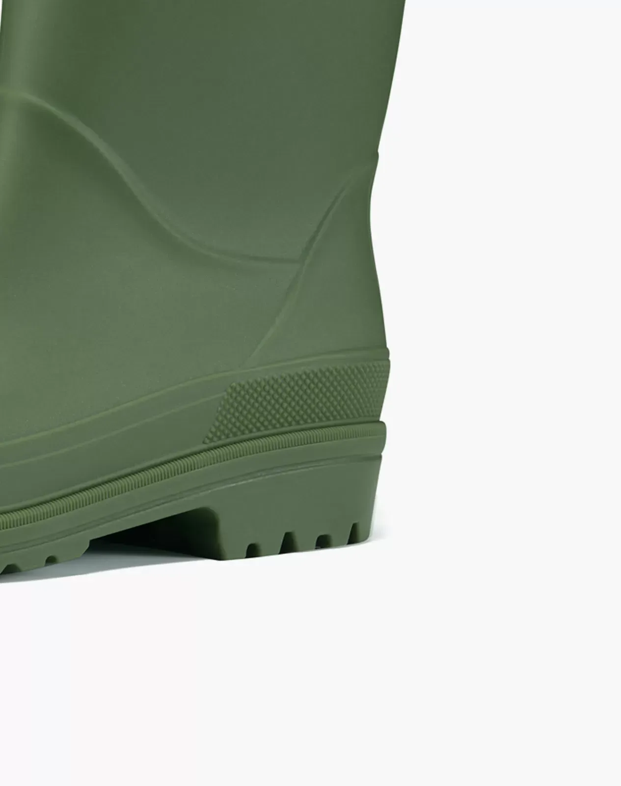 Green Women's Chelsa PVC Ankle Rain Boots for XSX89WCP image 5