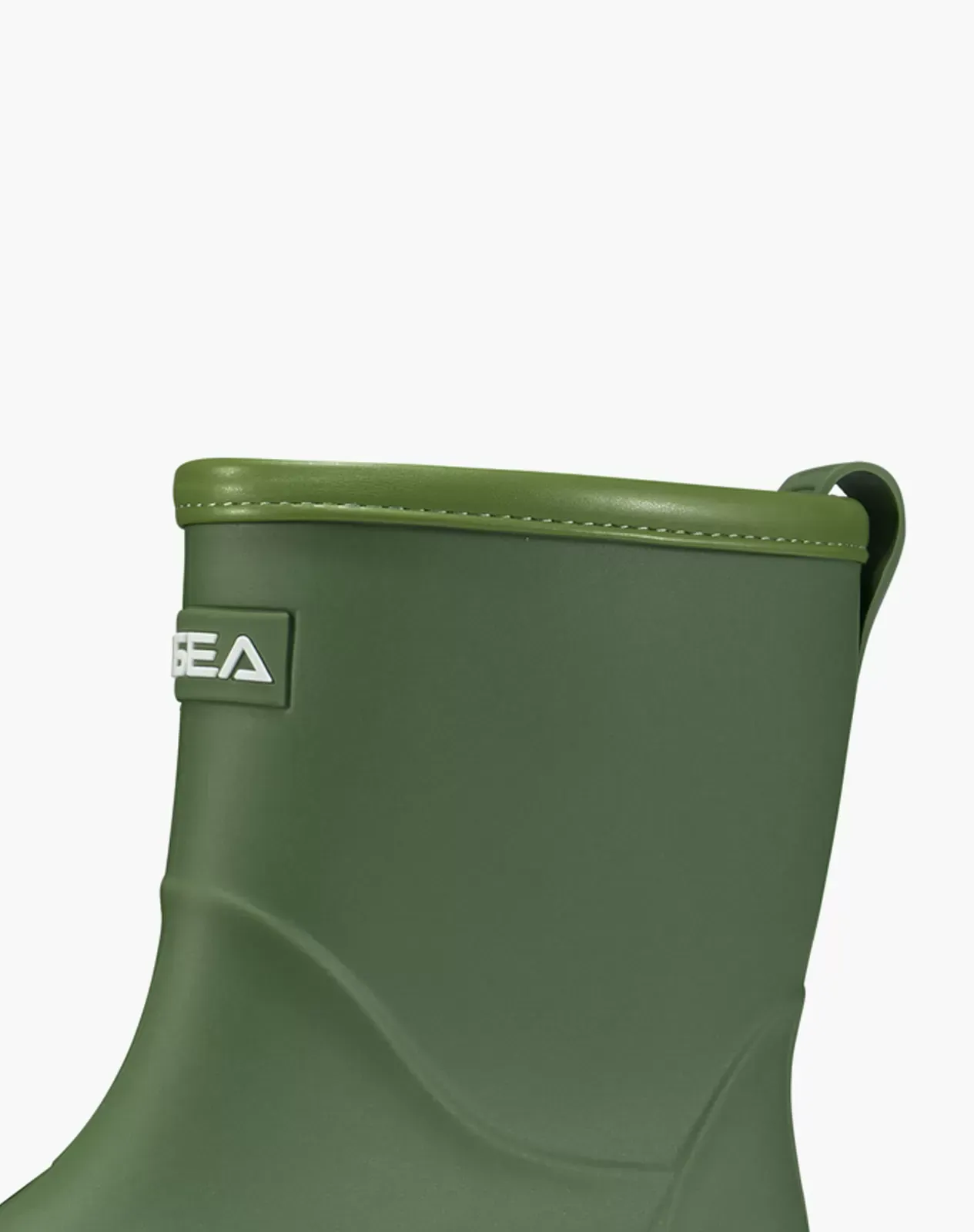 Green Women's Chelsa PVC Ankle Rain Boots for XSX89WCP image 6