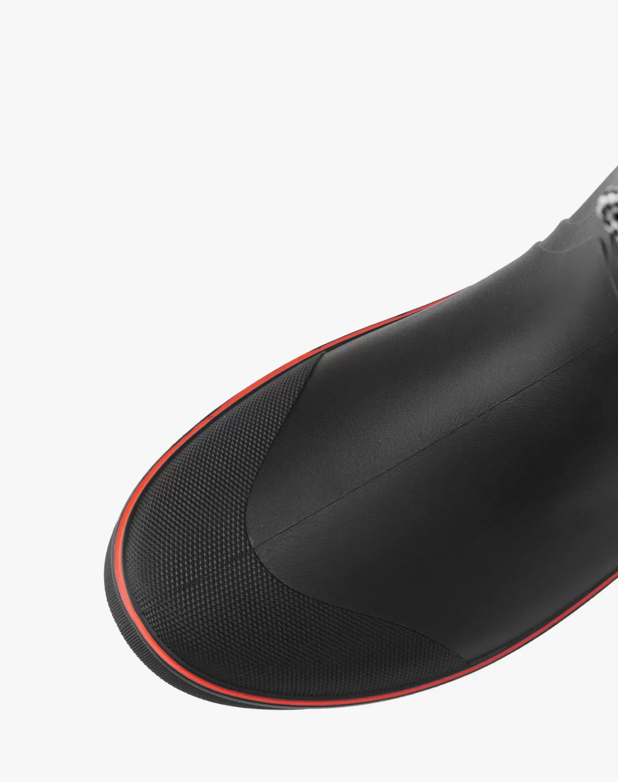 Red Men's Rubber Mid Calf Rain Boots with Adjustable Closure for XSX90CP image 5