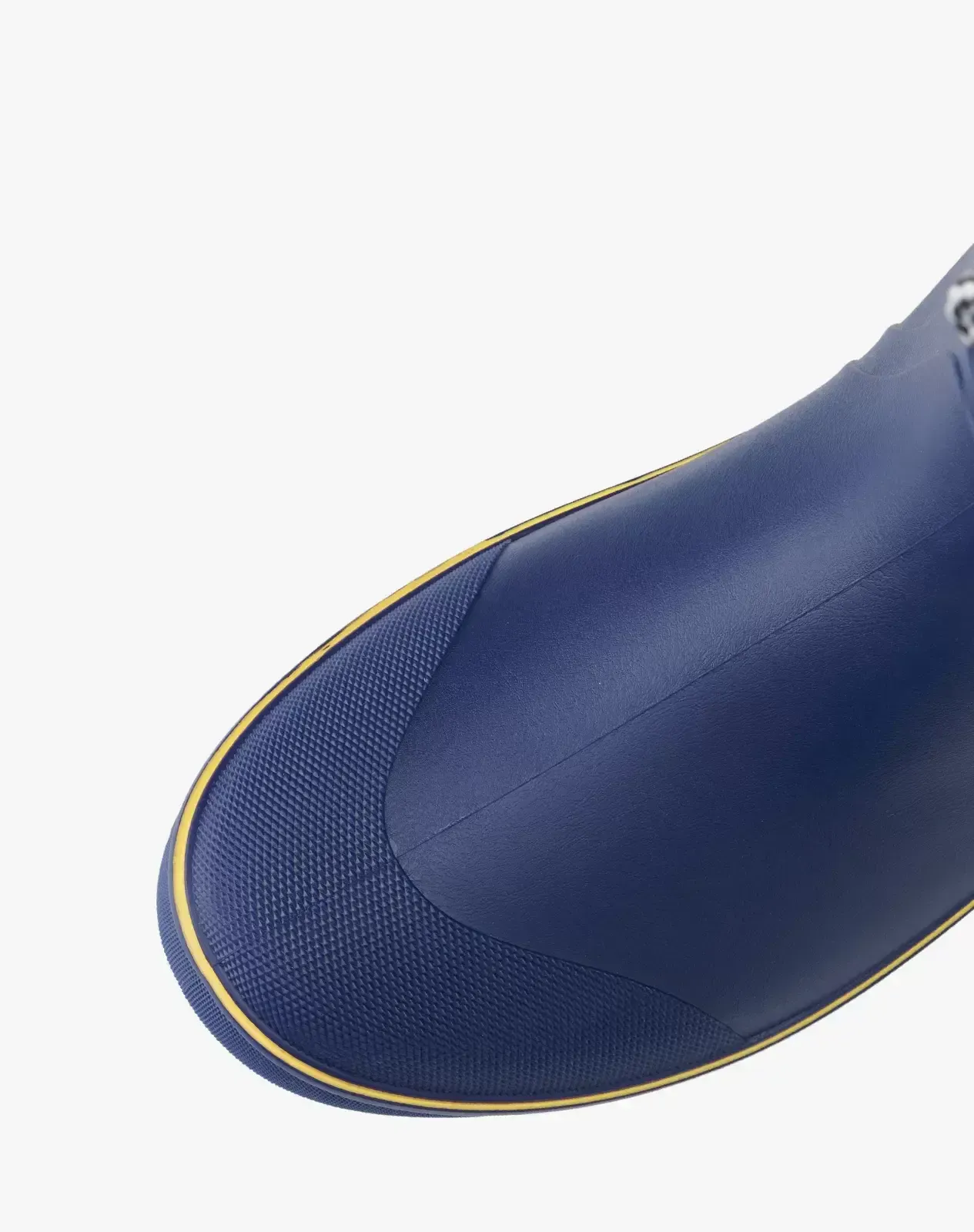 Navy Men's Rubber Mid Calf Rain Boots with Adjustable Closure for XSX90CP image 5