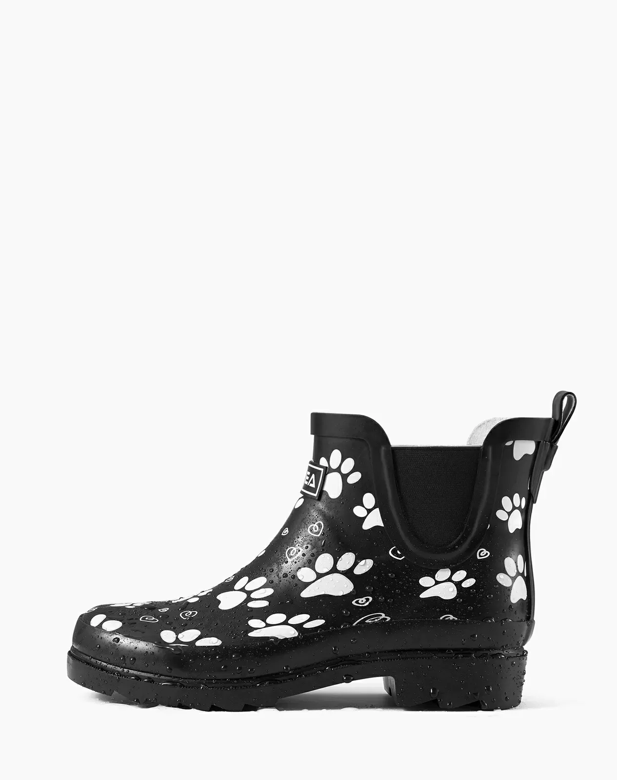 Printed 1 Women's Chelsa Rubber Ankle Rain Boots for XSX94WCP image 1