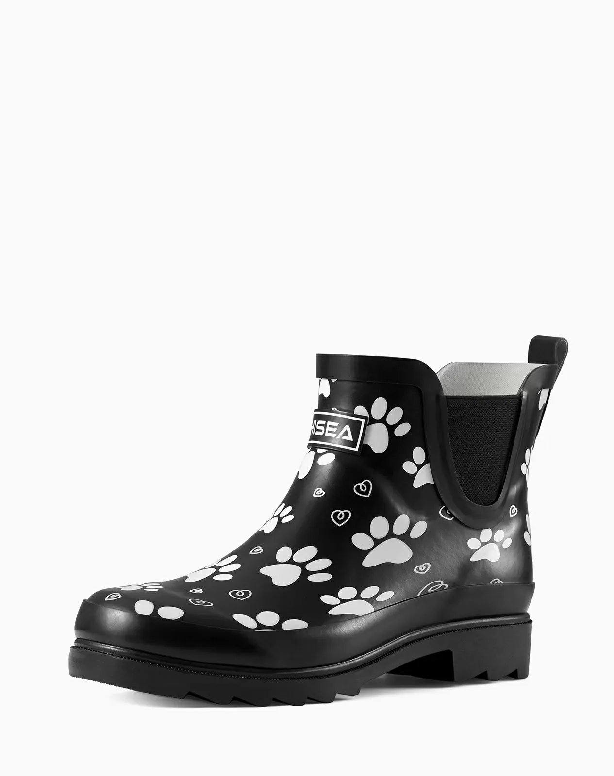 Printed 1 Women's Chelsa Rubber Ankle Rain Boots for XSX94WCP image 2