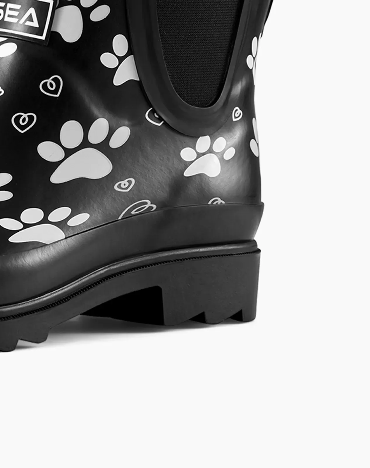 Printed 1 Women's Chelsa Rubber Ankle Rain Boots for XSX94WCP image 6