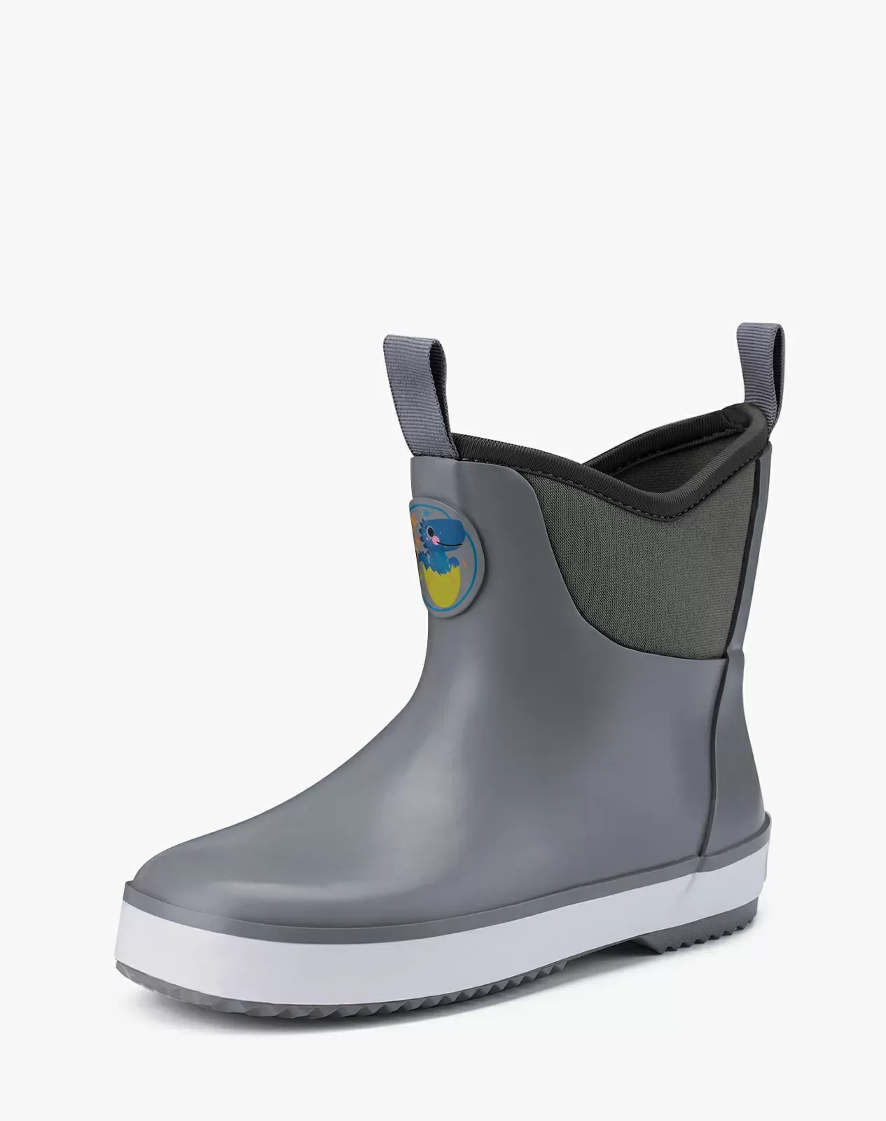 Grey Kids' Lightweight Deck Boots for XSX95KCP image 2