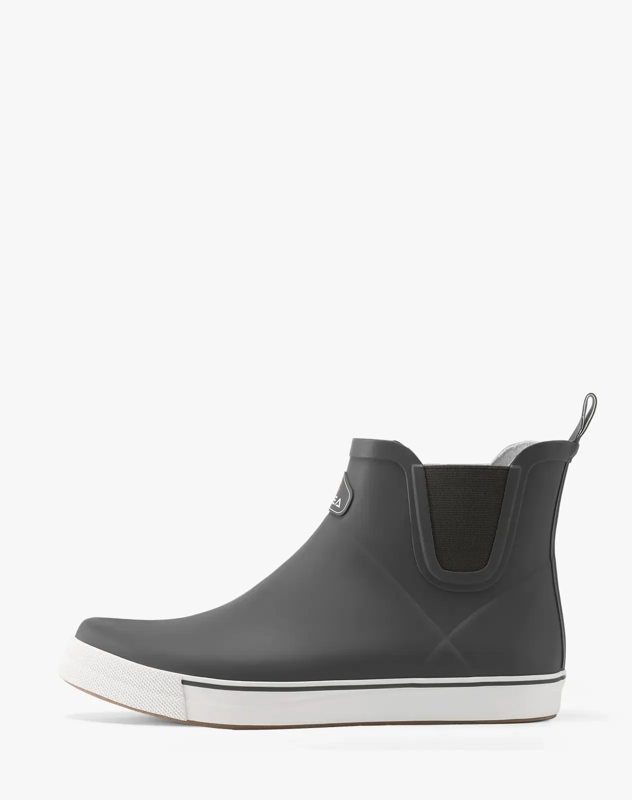 Grey Men's Waterproof Rubber Deck Boots for XSX99CP image 1