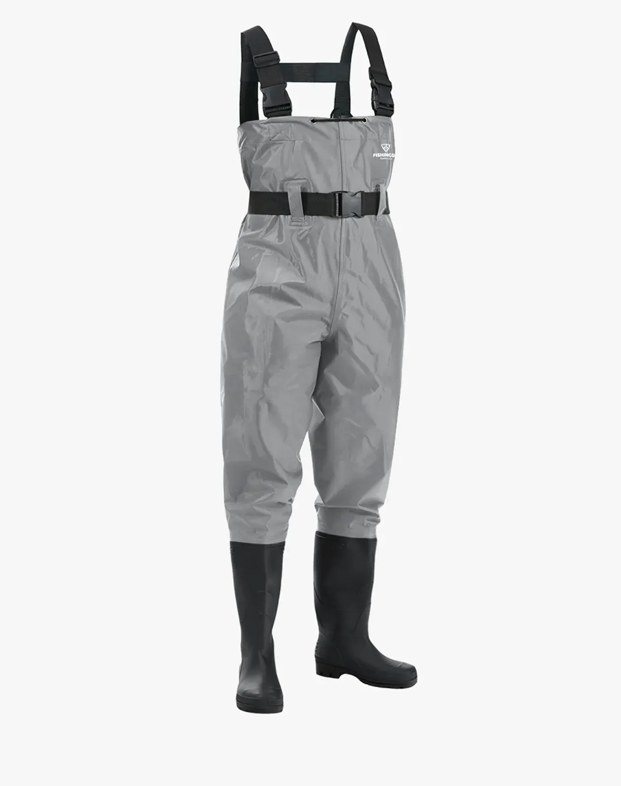 Silver Men's PVC Chest Fishing Waders for XSY01 image 2