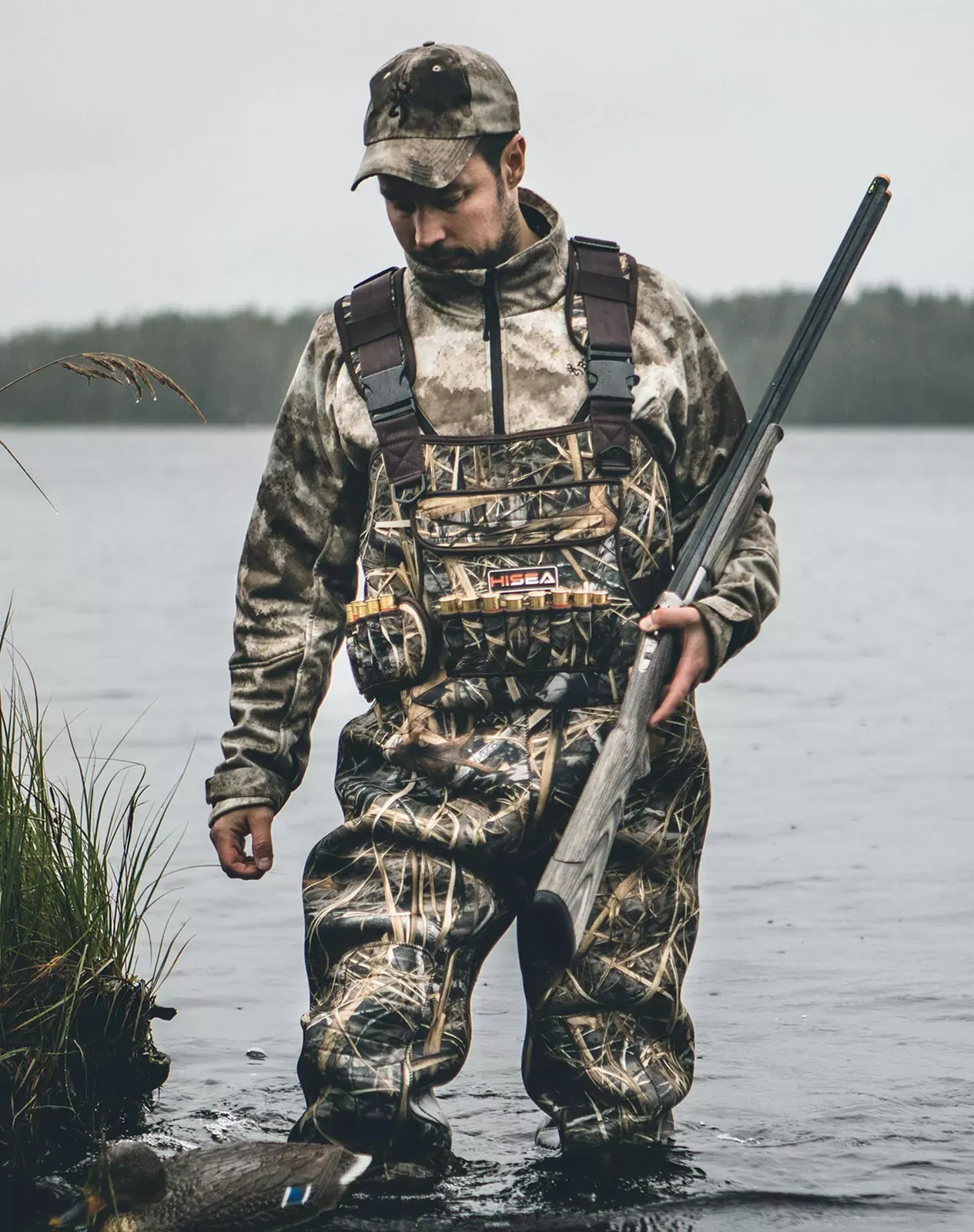 Camouflage Neoprene Duck Hunting Waders for XSY02A image 6