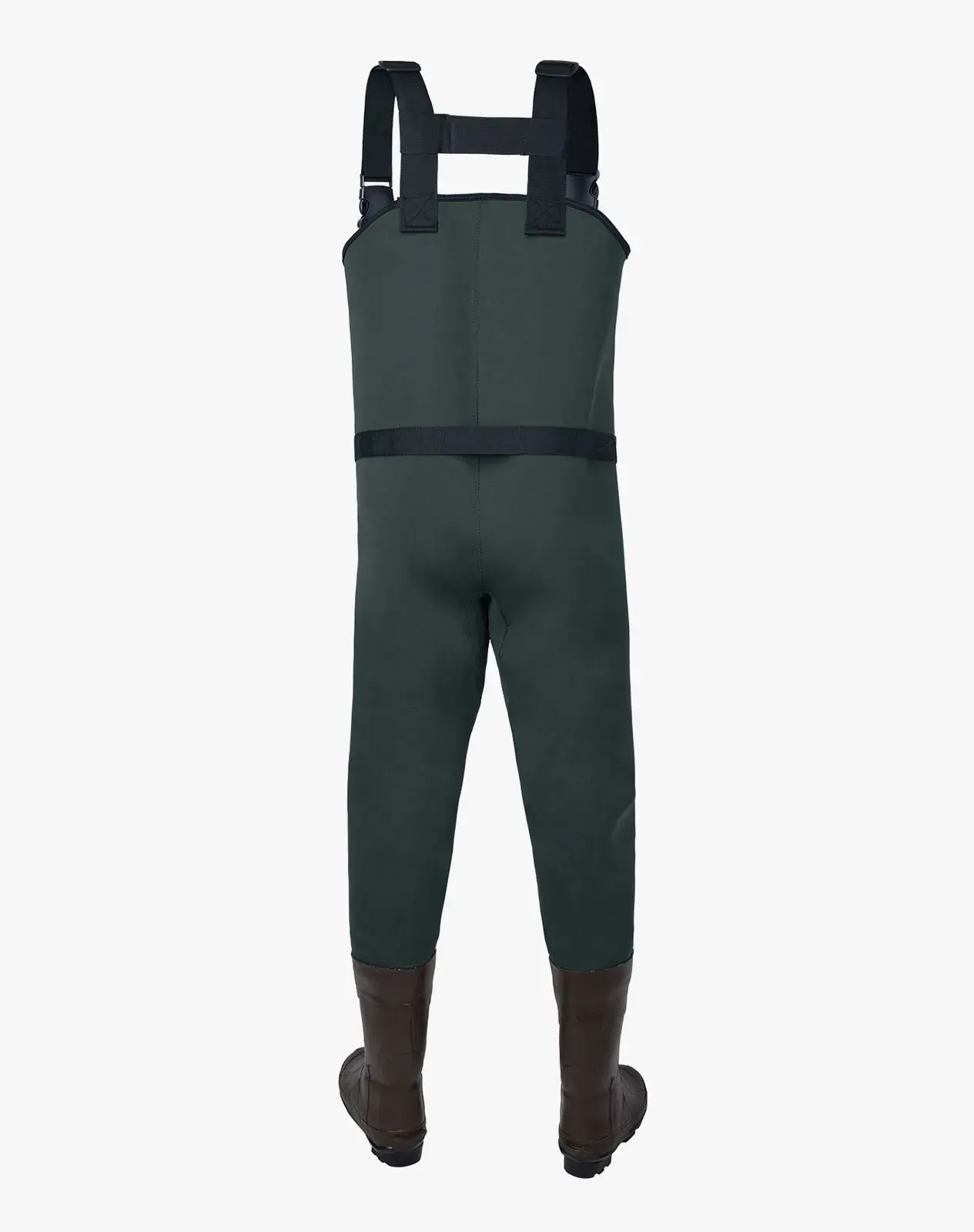 Green Neoprene Fishing Chest Waders for XSY03ACP image 3