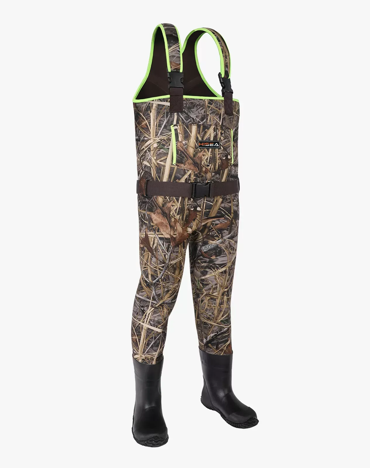 Green Kids'Neoprene Chest Waders for XSY05TCP image 2