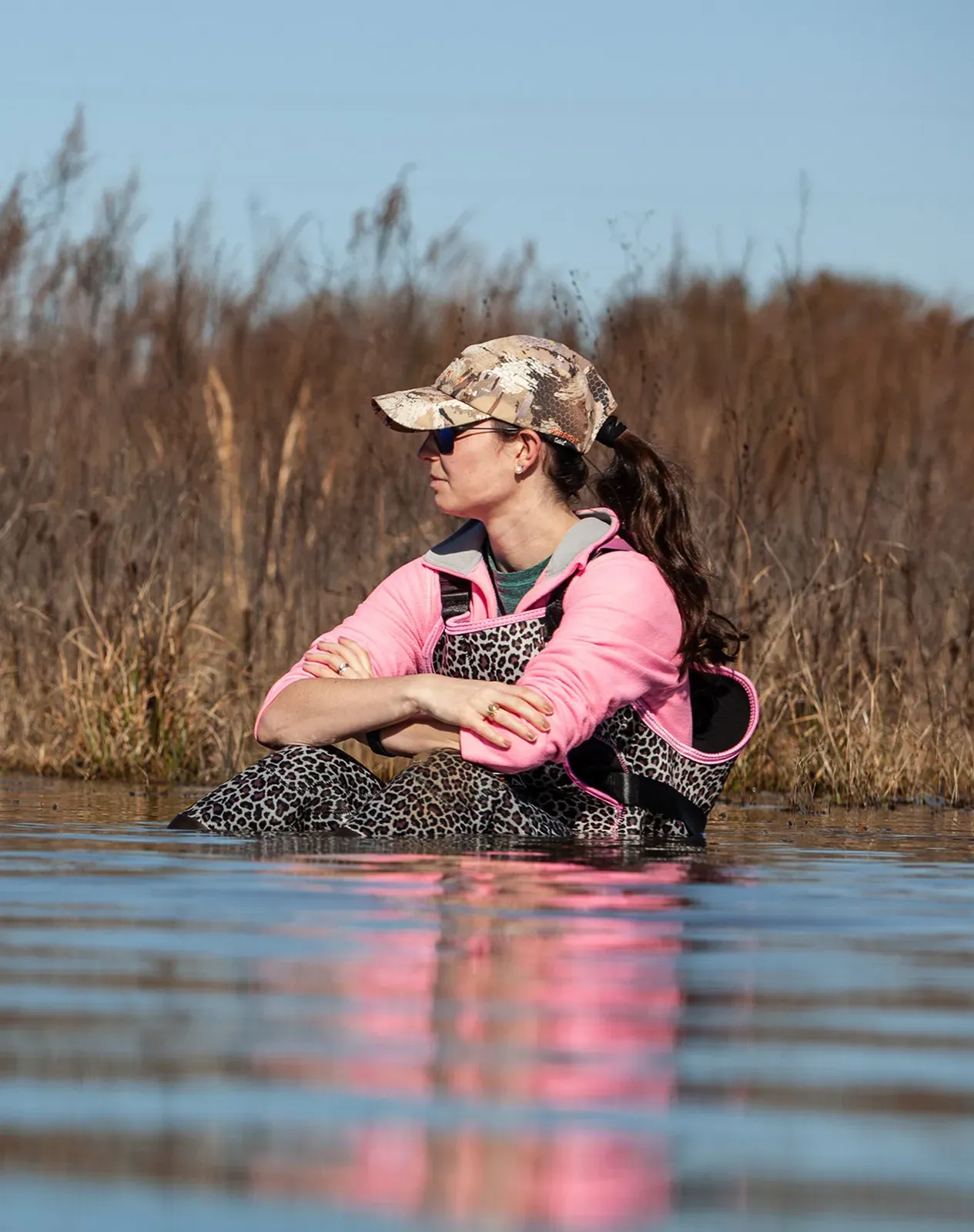 Printed 1 400G Women's Neoprene Chest Wader for XSY11AWCP image 5