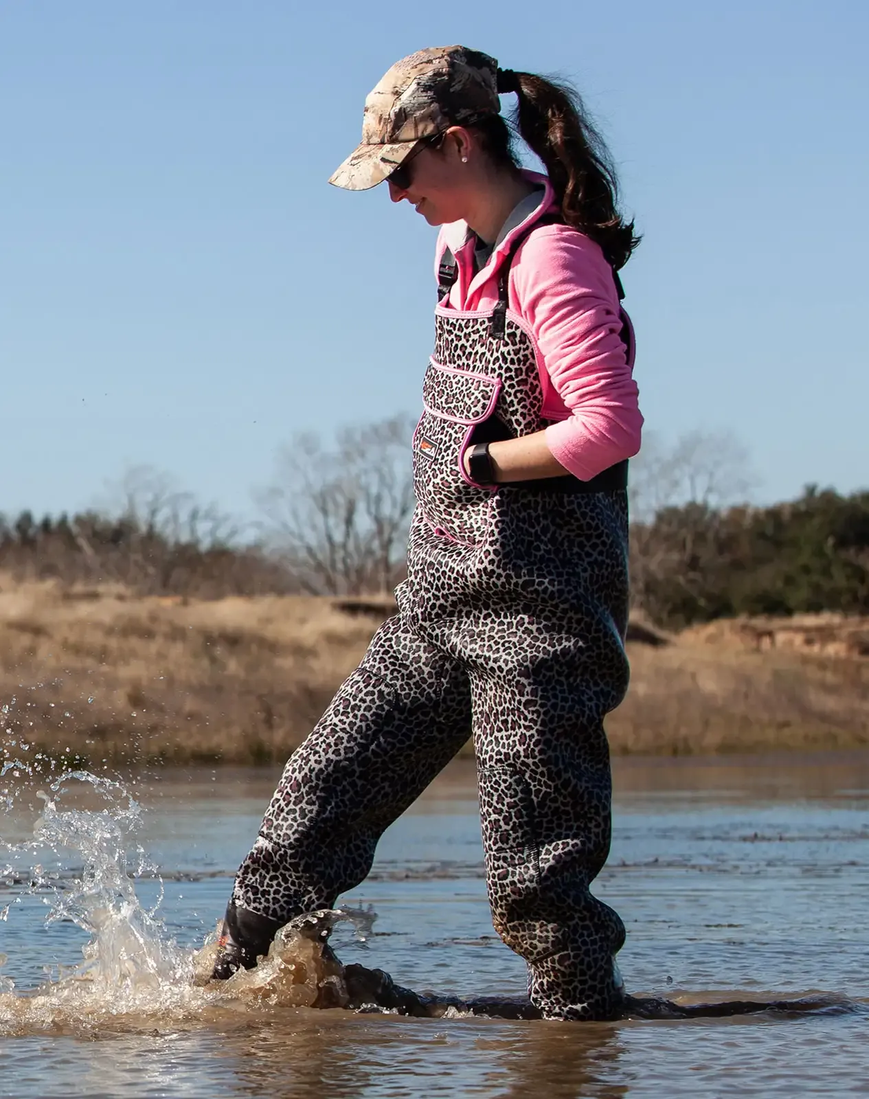 Printed 1 400G Women's Neoprene Chest Wader for XSY11AWCP image 7