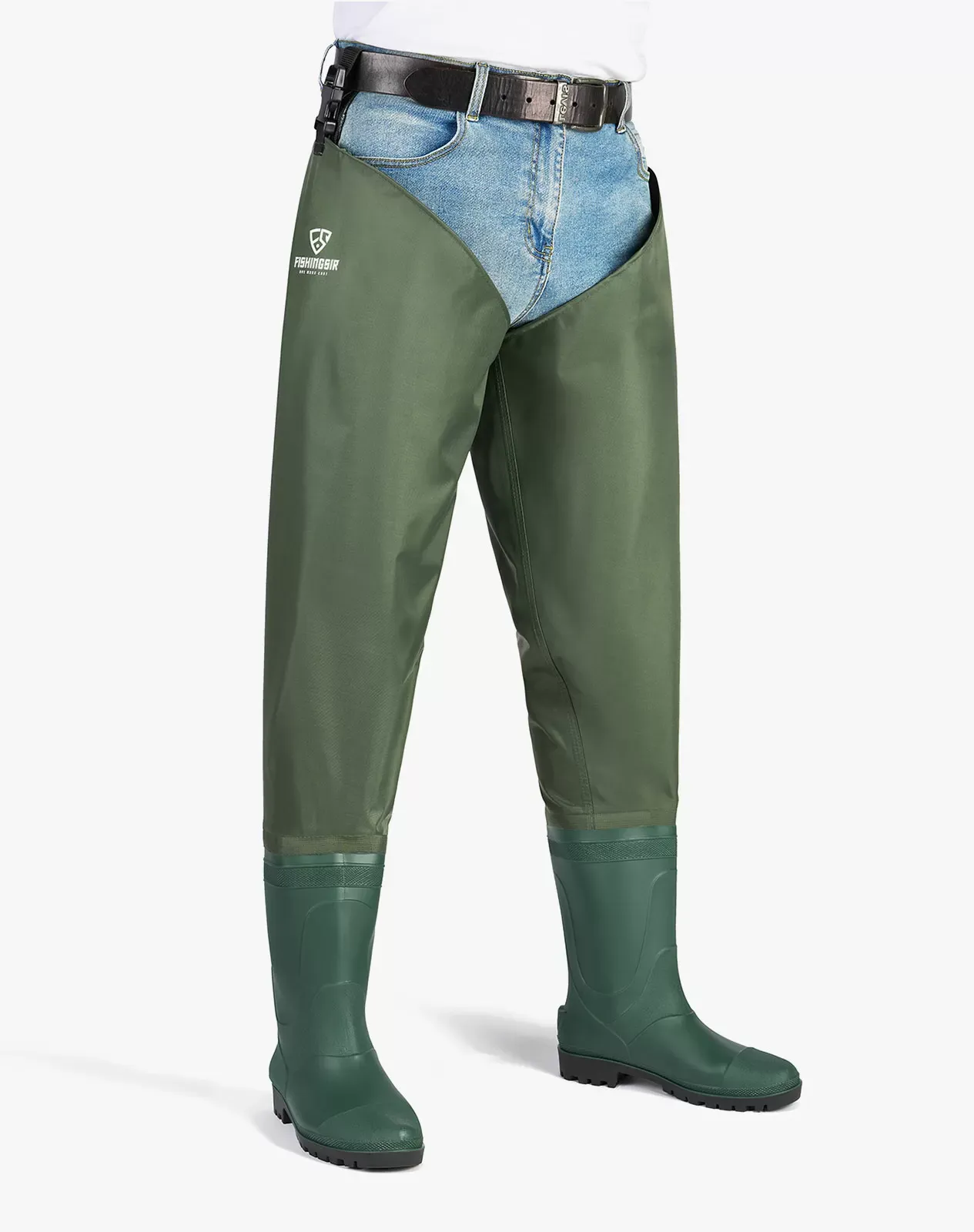 Green Fishing Hip Waders for XSY1801CP image 3