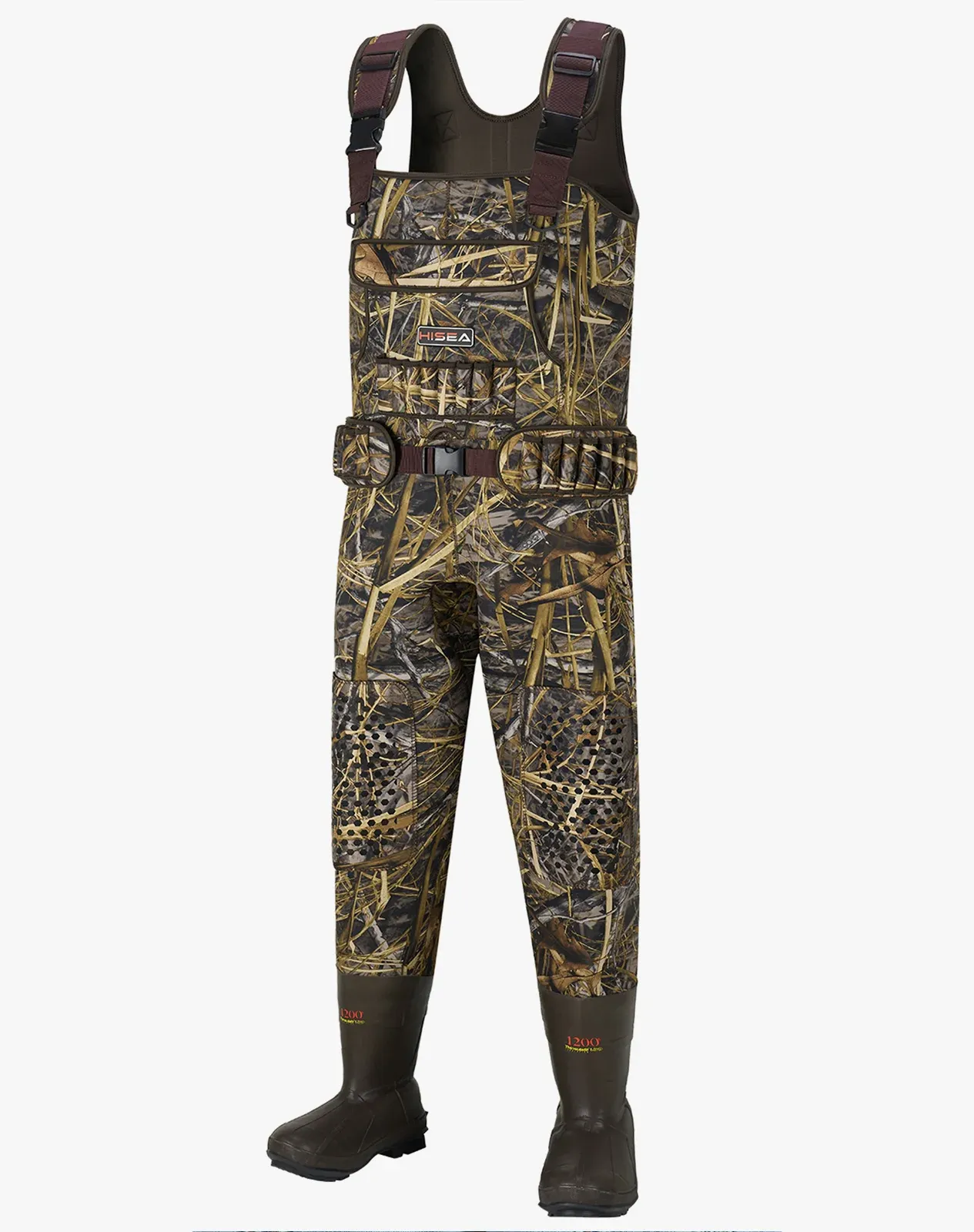 Camouflage 4.5mm Insulated Neoprene Waders | HISEA Camouflage 4.5mm Insulated Neoprene Waders | HISEA