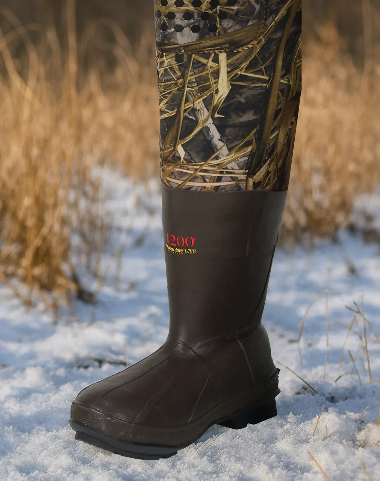 Camouflage 4.5mm Insulated Neoprene Waders for XSY45ACP image 4
