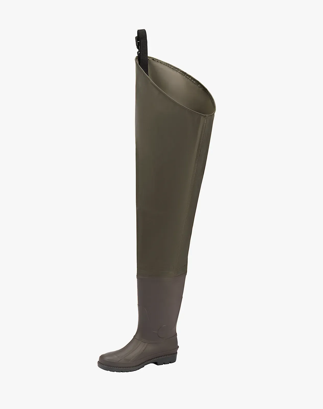 Brown 420D Nylon Waterproof PVC Coating Waders for XSY60ACP image 3