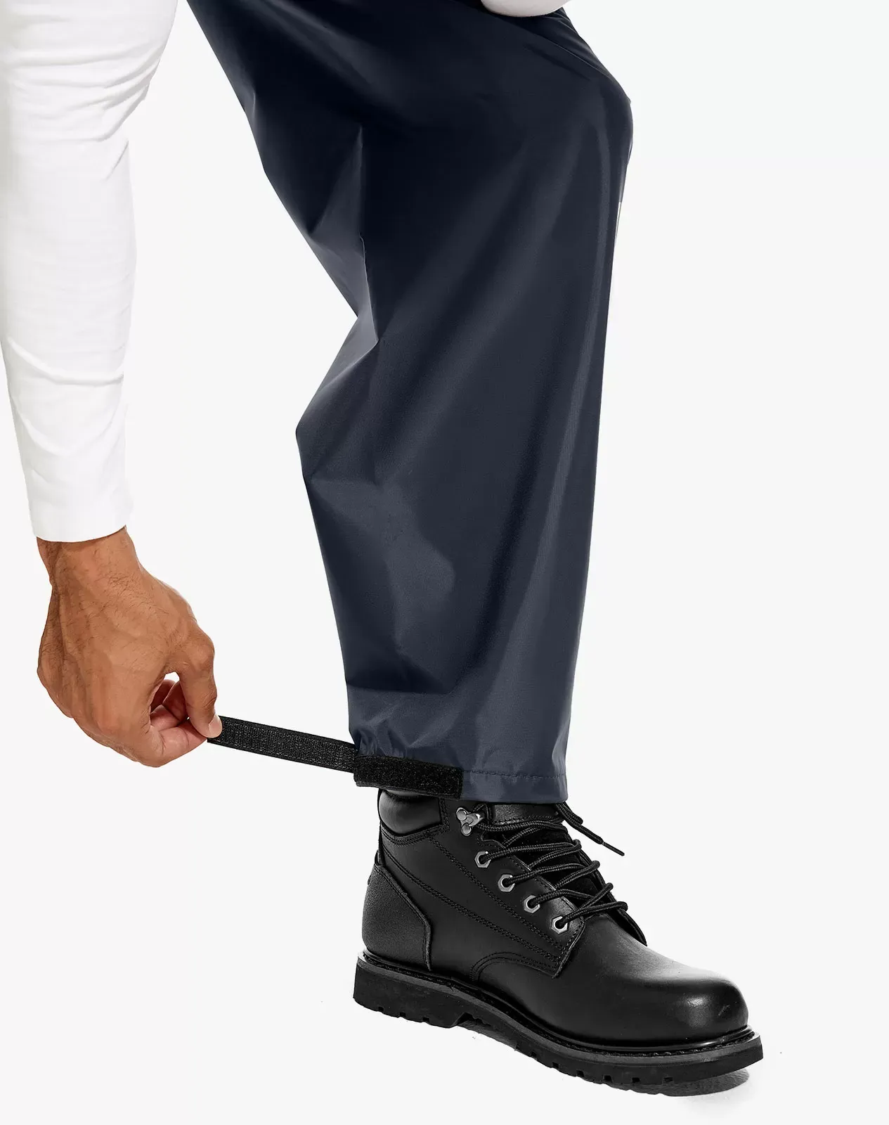 Blue Men's PVC Waterproof Waders for XSY62ACP image 4