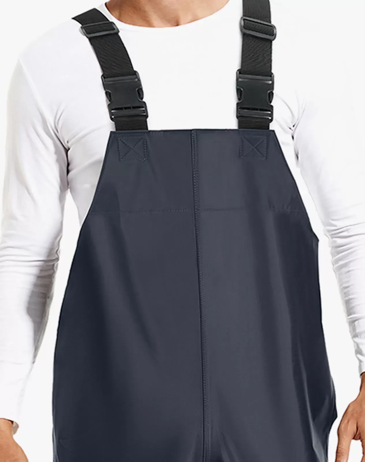Blue Men's PVC Waterproof Waders for XSY62ACP image 6
