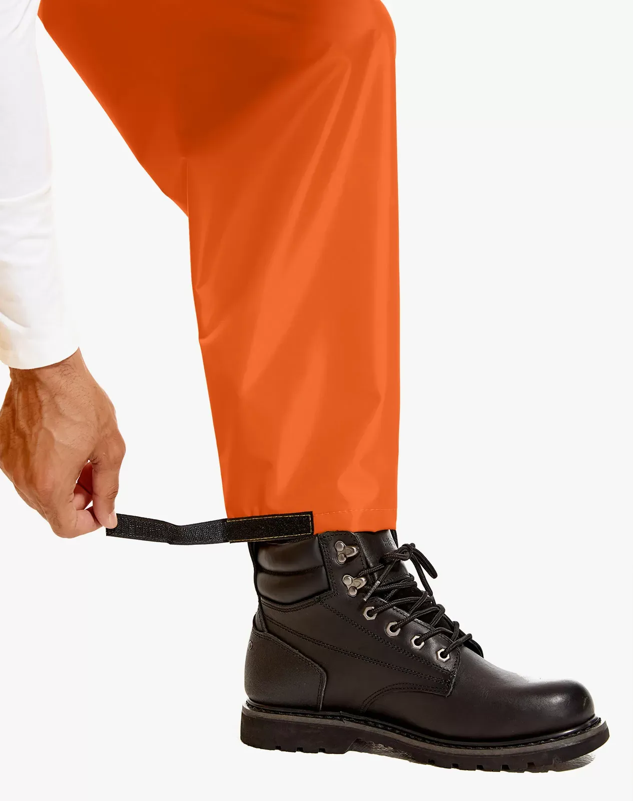 Orange Men's PVC Waterproof Waders for XSY62ACP image 4