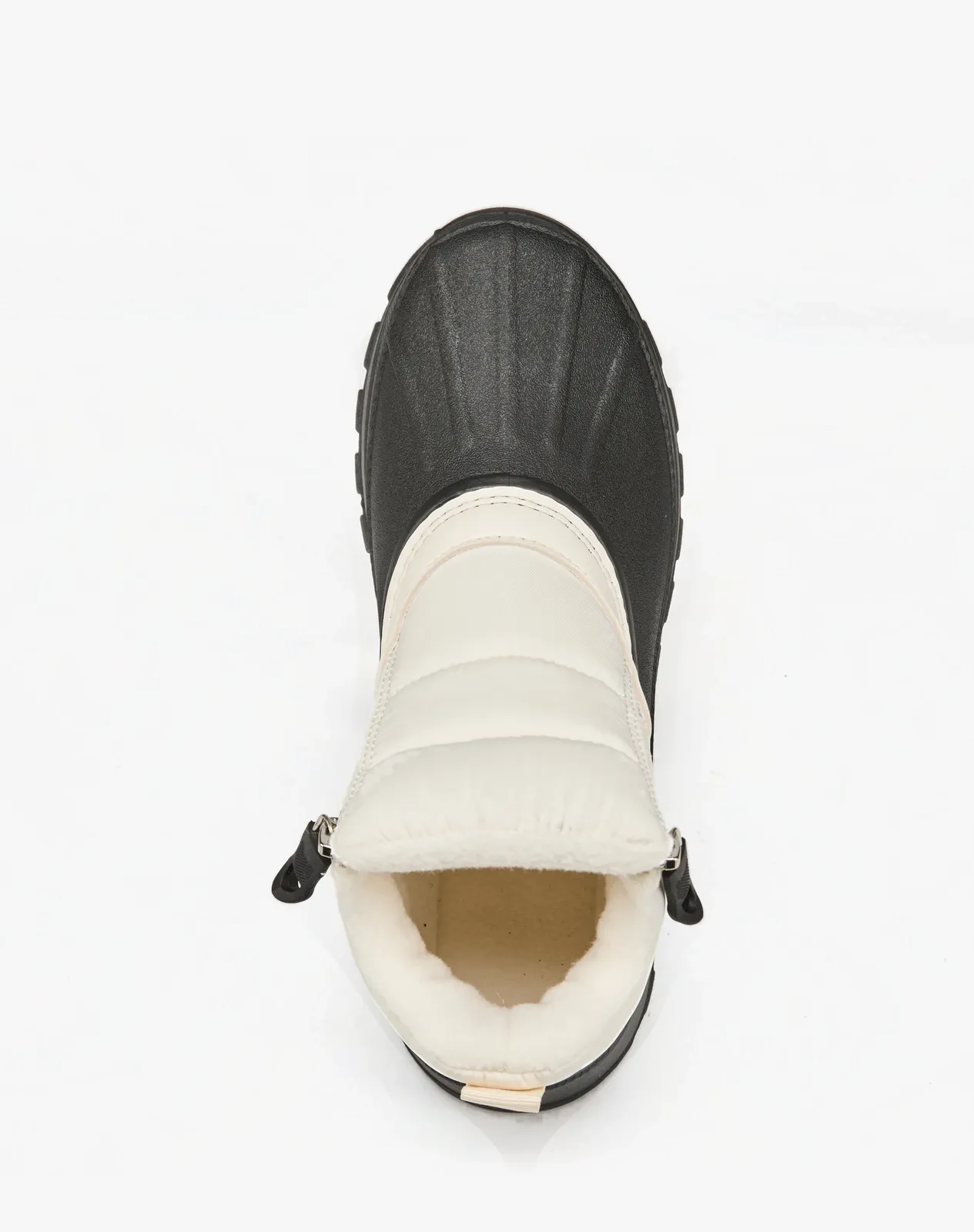 White Women’s Waterproof Ankle Insulated Duck Boots for XZ148WCP image 4