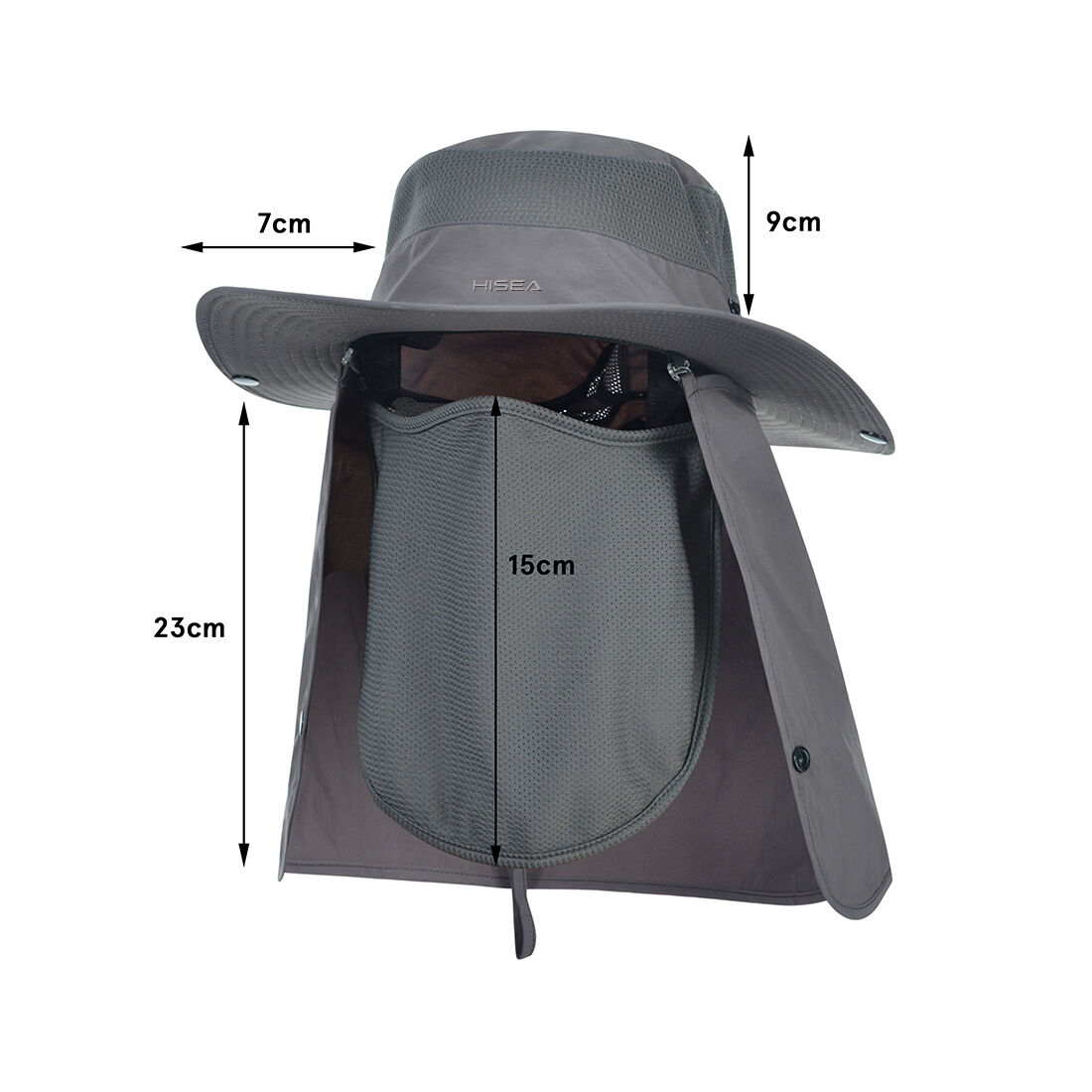 HISEA UPF 50+ Wide Brim Sun Hat for HMZ005CP image 2