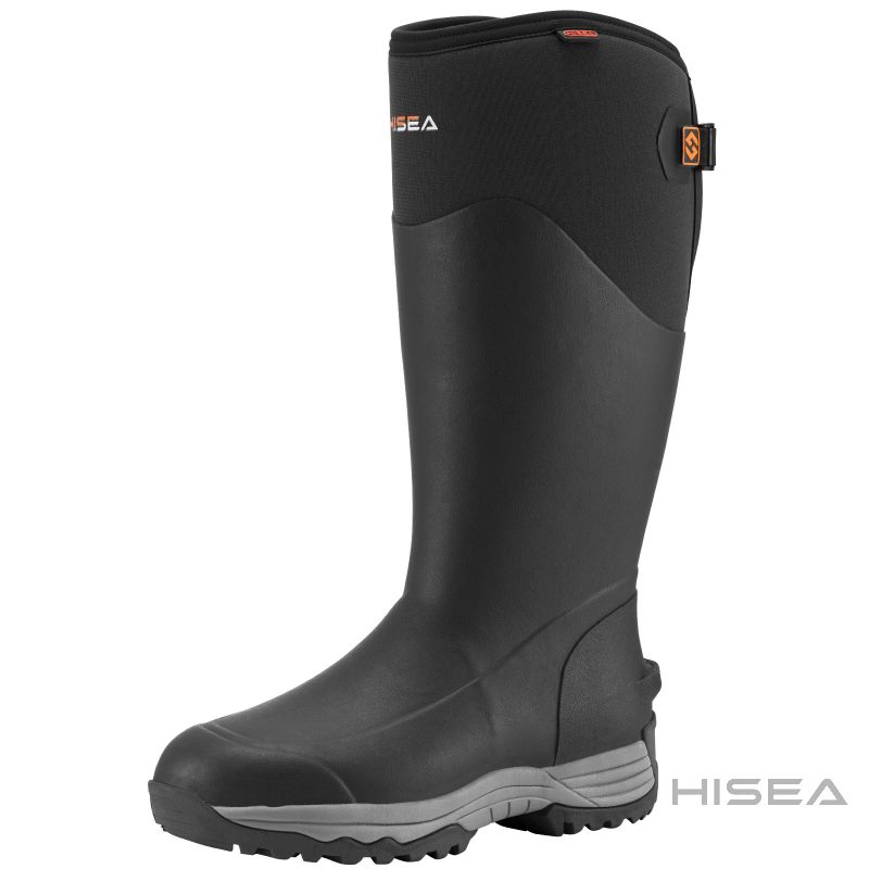 Men's Rubber Working Boots with EVA Midsoles | HISEA