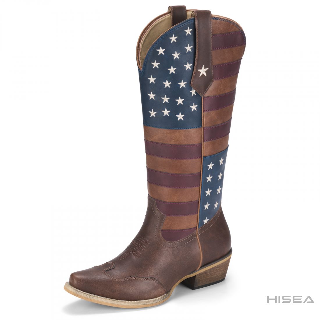 Women's American Flag Cowboy Boots