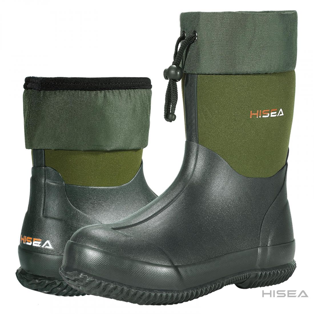 Unisex Mid-Calf Rubber Garden Boots