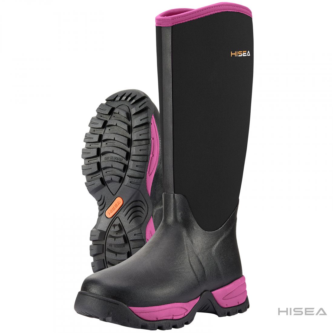 Women's Insulated Rubber Snow Boots