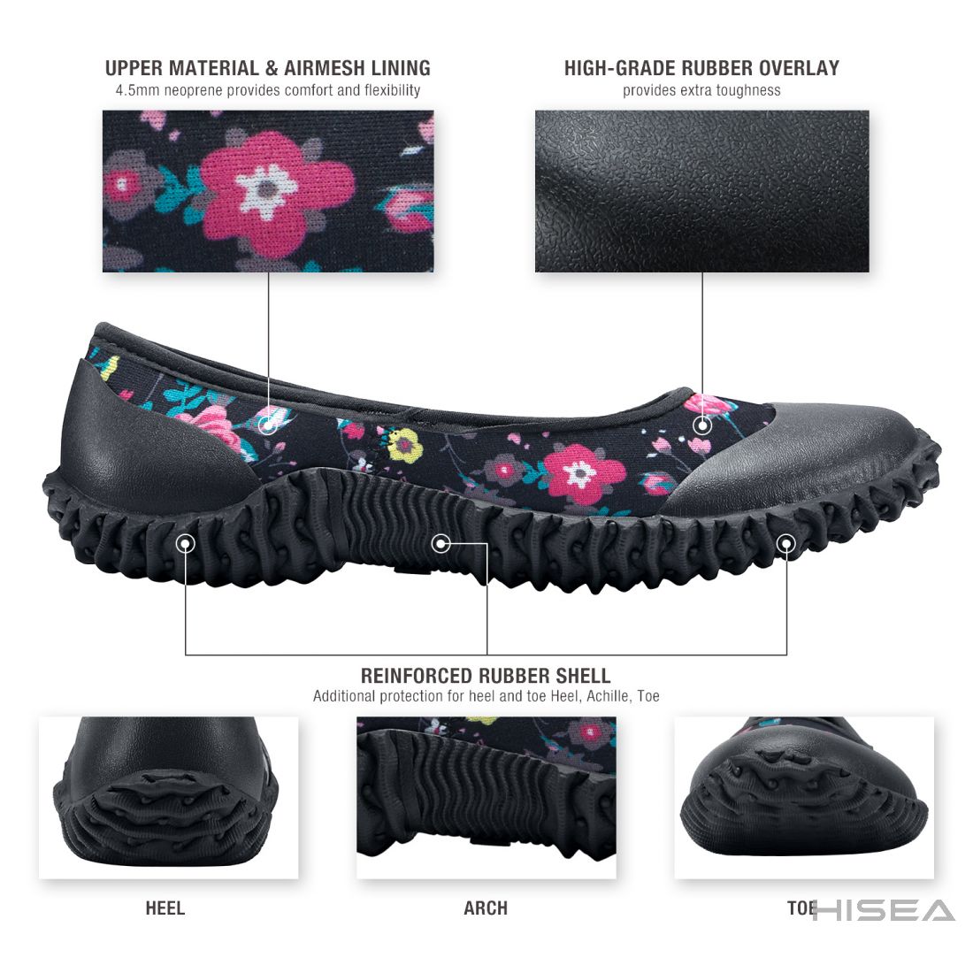 Women's Anti-Slip Garden Rain Shoes