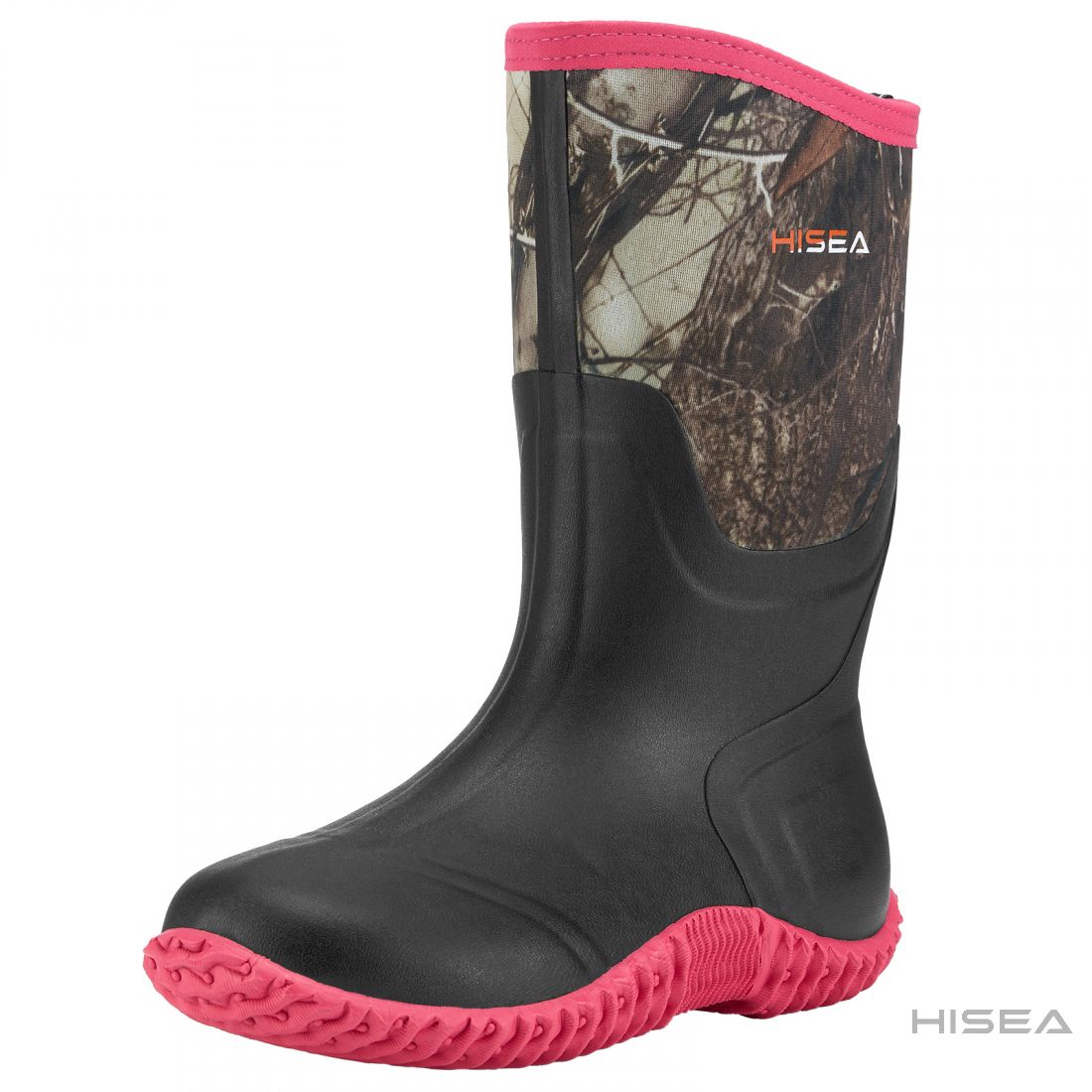 Women's Mid-Calf Casual Rain Boots