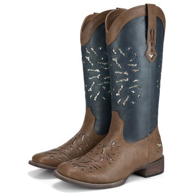 Women's Square Toe Western Cowgirl Boots