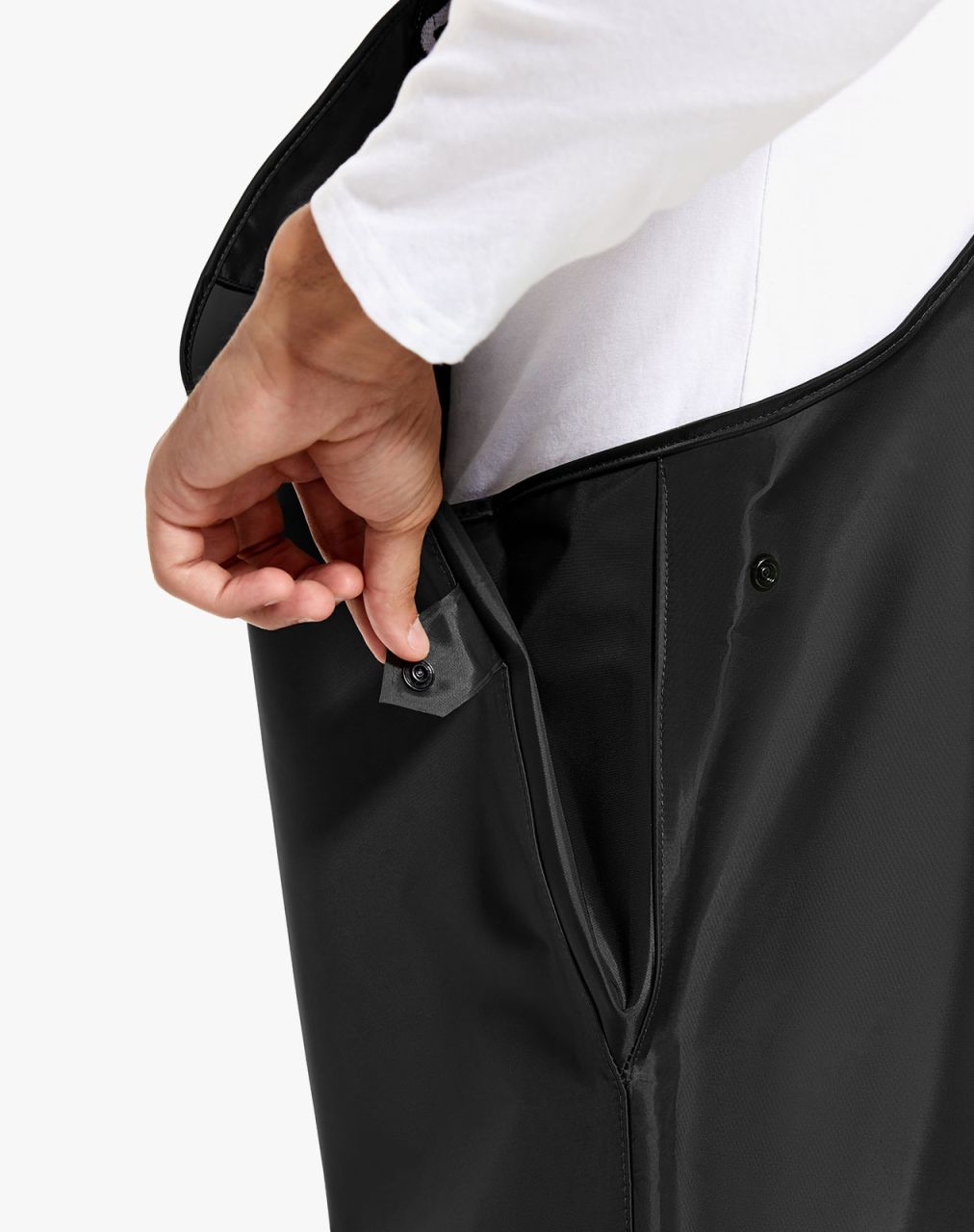 Lineaeffe Tuta Chest Wader In PVC | Nero Unisex | Taglia 34/30 - Foto 9