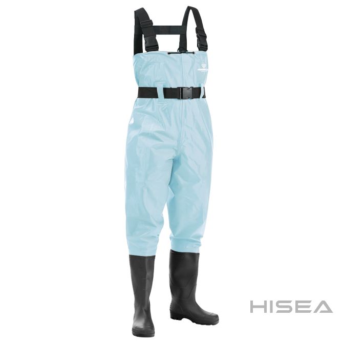 FISHINGSIR HISEA Fishing Waders for Men with Boots Womens Chest Waders  Waterproof for Hunting with Boot Hanger 44 - Quarter Price