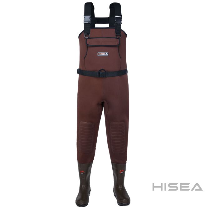  HISEA Chest Waders Neoprene Duck Hunting Waders for Men with  600G Insulated Boot Waterproof Camo Bootfoot Fishing Waders : Sports &  Outdoors