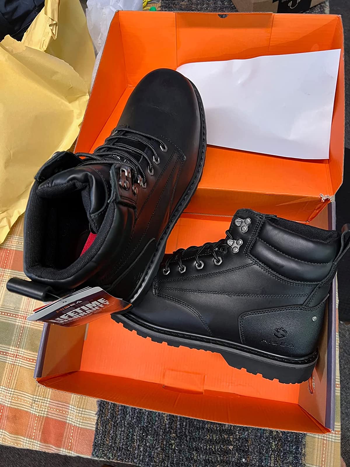 Men's Safety Working Boots | HISEA