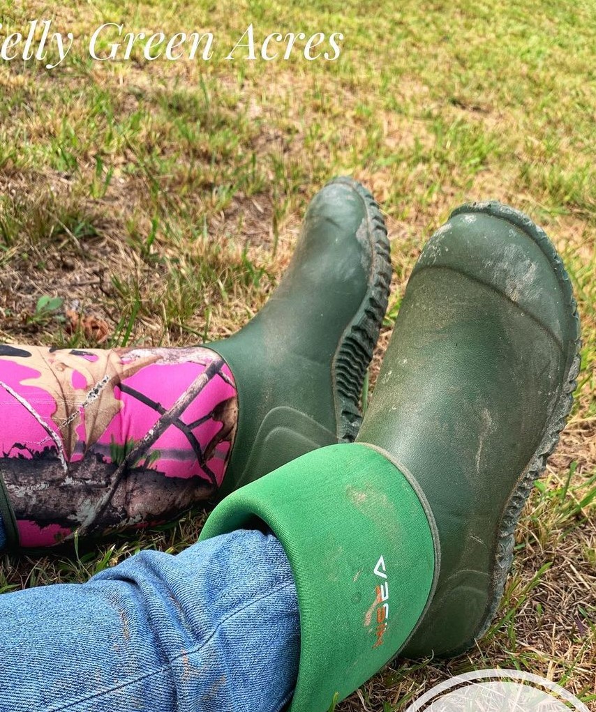 Women's Mid-Calf Rubber Garden Boots | HISEA